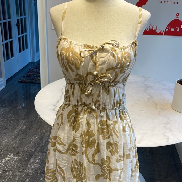 FAITHFULL THE BRAND FRANCESCA LINEN MIDI DRESS - Picture 3 of 12